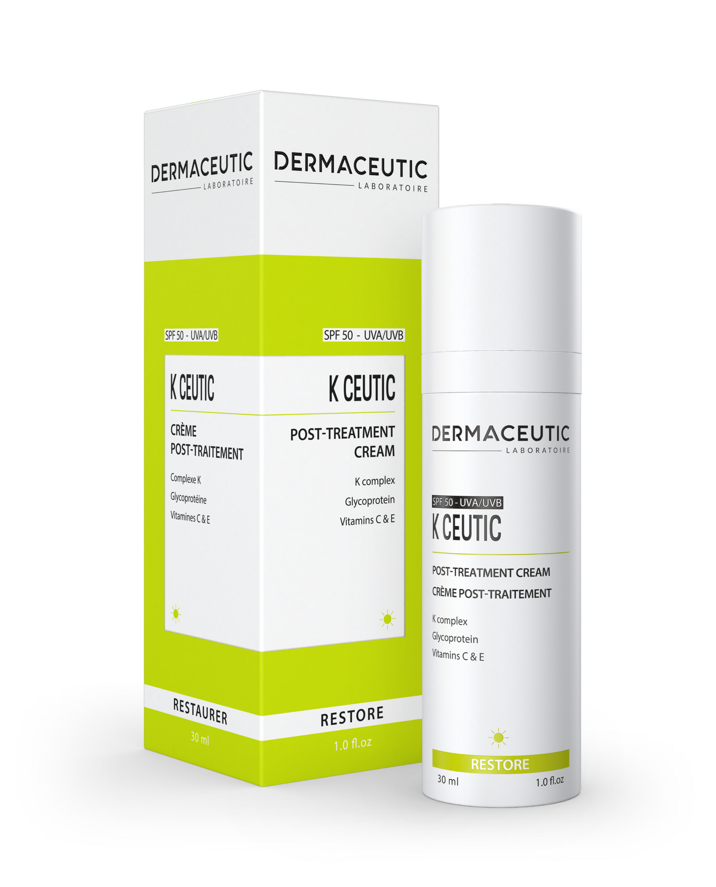Dermaceutic K Ceutic box en fles