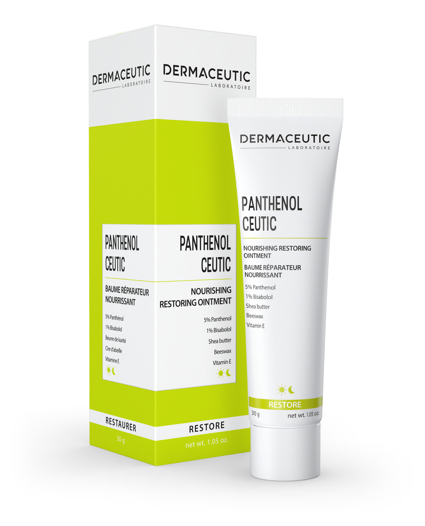 Dermaceutic Panthenol Ceutic box en bottle