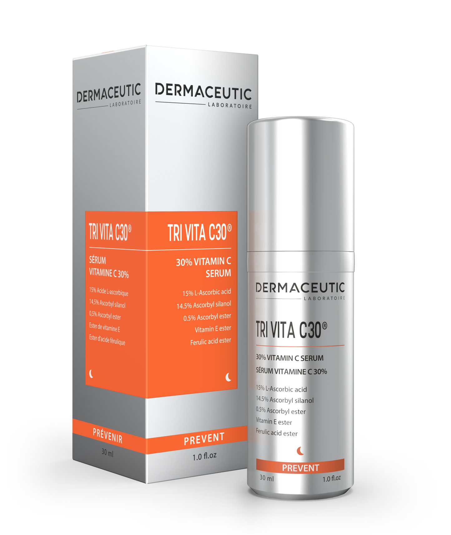 Dermaceutic Tri Vita C30 box en bottle