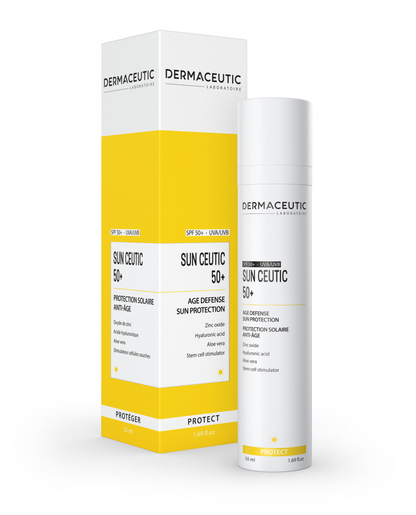 Dermaceutic Sun Ceutic 50+ box en bottle